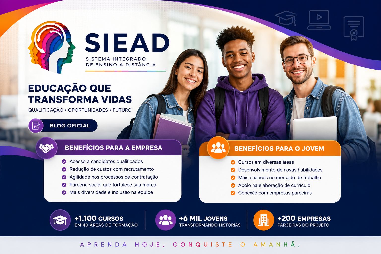 SIEAD: Conheça a Plataforma que Une Educação, Qualificação Profissional e Empregabilidade